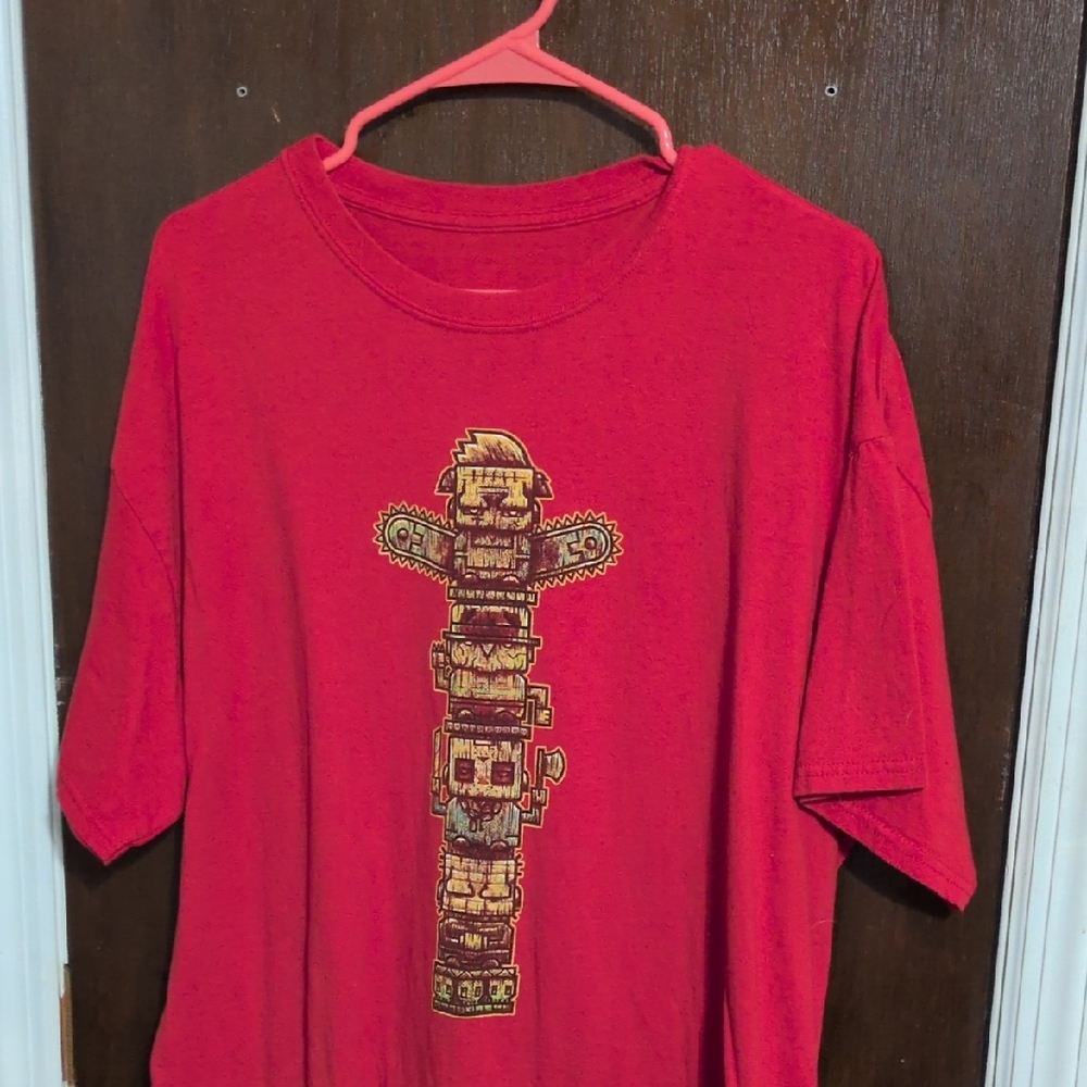 Red Graphic T-Shirt